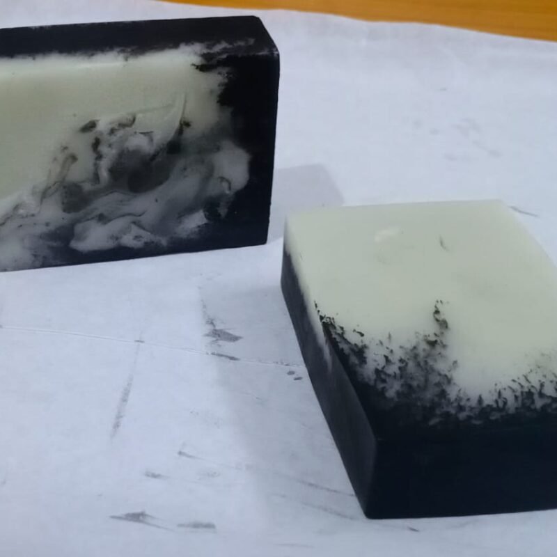 Charcoal & Rice Soap